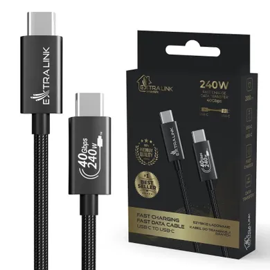 Extralink, Smart Life USB Type-C, kabel USB-C, 200 cm