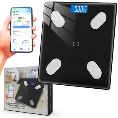 Extralink, Smart Life, waga łazienkowa, elektroniczna, K-01