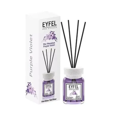 Eyfel, dyfuzor zapachowy z patyczkami, purple violet, 120 ml