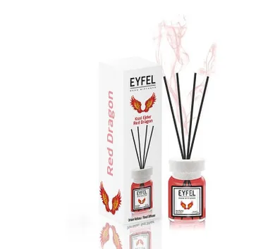 Eyfel, dyfuzor zapachowy z patyczkami, red dragon, 120 ml