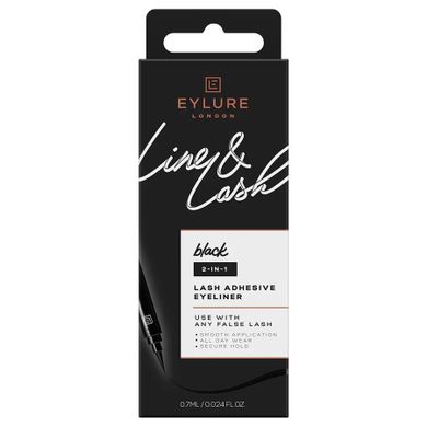 Eylure, Line&Lash, klej w pisaku, Czarny, 0.7 ml