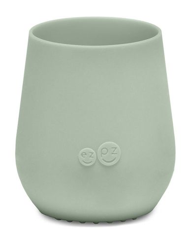 EZPZ, Tiny Cup, silikonowy kubeczek, pastelowa zieleń