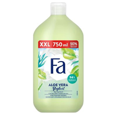 Fa, Aloe Vera Yoghurt, kremowy żel pod prysznic o zapachu aloesu, 750 ml