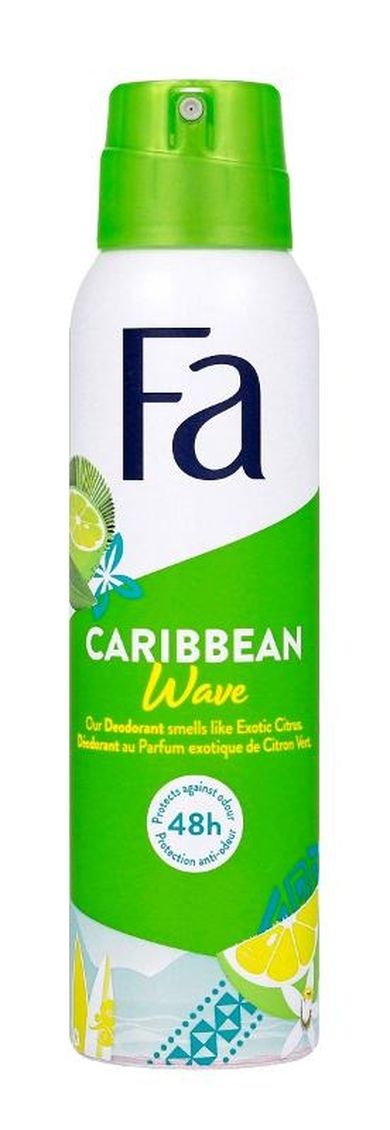 Fa, Caribbean Wave, dezodorant damski w sprayu, 150 ml