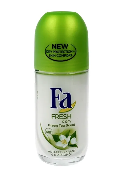 Fa, Fresh & Dry, Green Tea, dezodorant roll-on, 50 ml