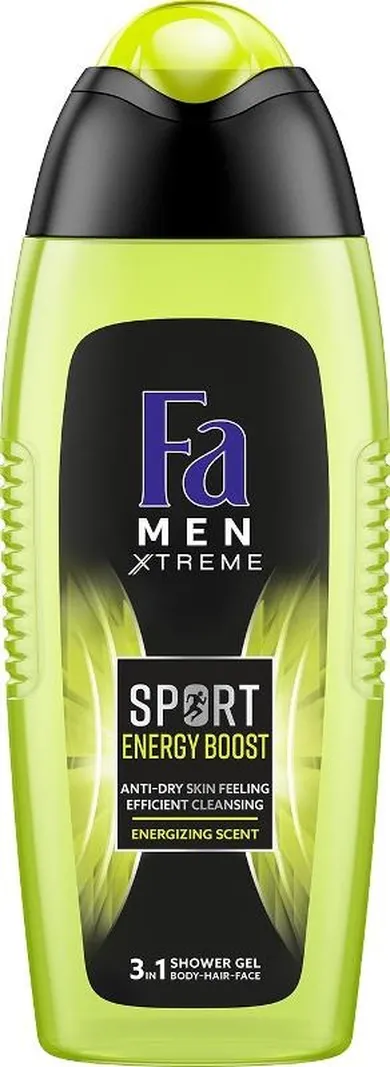 Fa, Men Energy Boost, żel pod prysznic, 750 ml