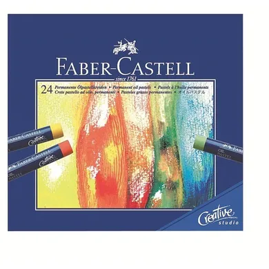 Faber-Castell, Creative studio, pastele olejne, 24 kolory