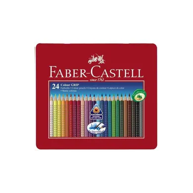 Faber-Castell, kredki akwarelowe Grip 2001, 24 kolory