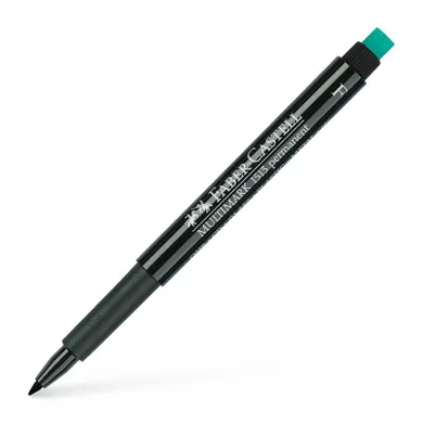 Faber-Castell, Multimark, foliopis, F, 0.6 mm, czarny