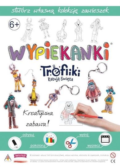 Fabryka Frajdy, Trefliki Ratują Święta, wypiekanki, zestaw kreatywny