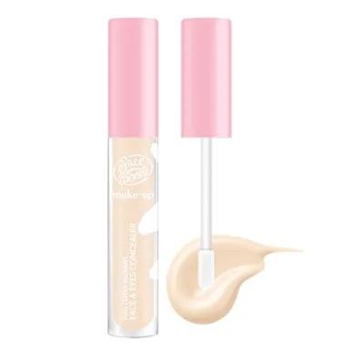 Face Boom, Full Cover Radiant Concealer, kryjący korektor do twarzy i pod oczy 02, 8.5 ml