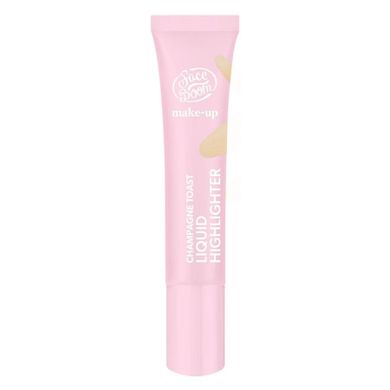 Face Boom, Liquid Highlighter, rozświetlacz w płynie 02 Champagne Toast, 15 ml