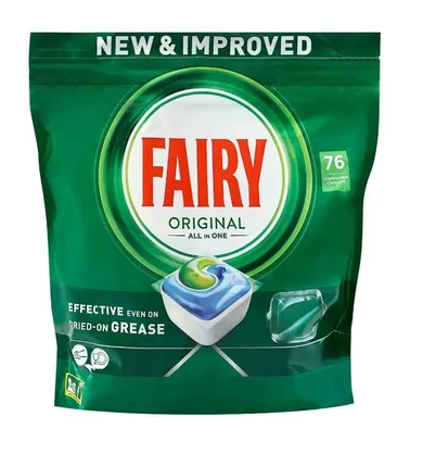 Fairy Original, All-In-One, kapsułki do zmywarki, 76 tabletek