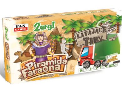 Fan Games, Piramida faraona, Latające tiry, gra 2w1