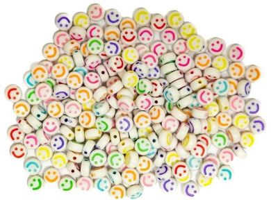 Fandy, koraliki, Smile, 6 mm, 30g