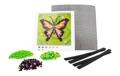 Fandy, mozaika pomponowa, motyl