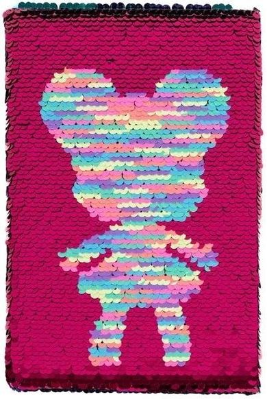 Fandy, notes A5, 80 kartek, linie, sparkle, 1 szt.