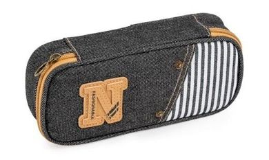 Fandy, piórnik, etui, denim czarny
