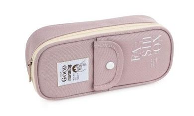 Fandy, piórnik, etui, różowy