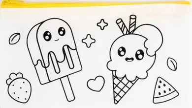 Fandy, piórnik saszetka, Tinting lody