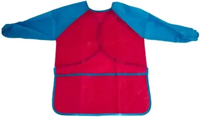 Fandy, Sleeve, fartuszek do prac plastycznych, czerwono-niebieski