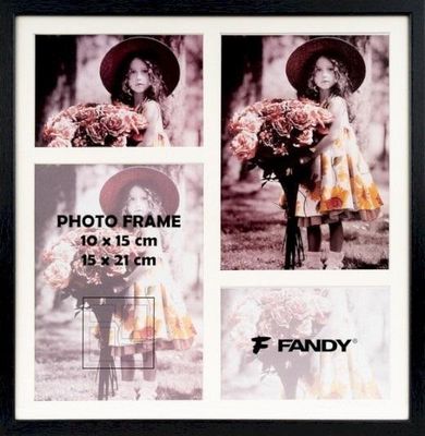 Fandy, Style gallery, ramka, czarny