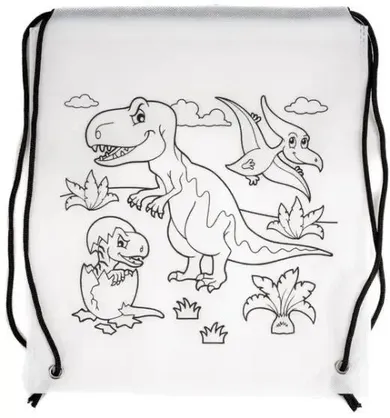 Fandy, Tinting, worek sportowy, do malowania, dino