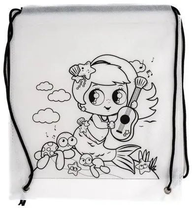 Fandy, Tinting, worek sportowy, do malowania, syrenka