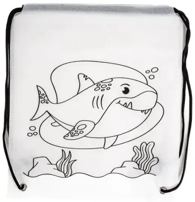 Fandy, Tinting, worek szkolny do malowania, rekin
