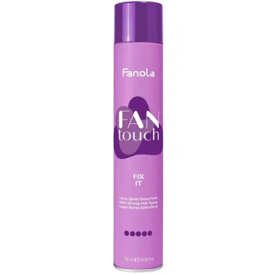 Fanola, FanTouch Fix It, bardzo mocny lakier do włosów, 750 ml