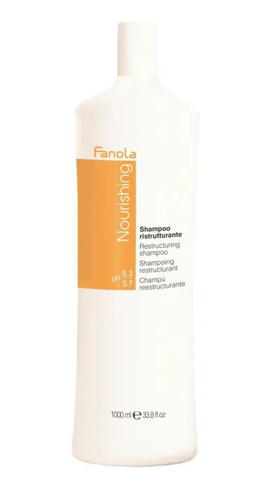 Fanola, Nourishing Restructuring Shampoo, szampon rekonstruujący do włosów suchych i łamliwych, 1000 ml