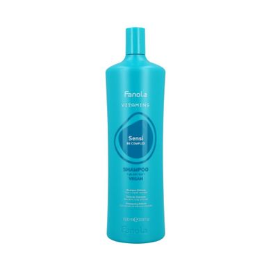 Fanola, Vitamins Sensi Be Complex, witaminowy szampon do wrażliwej skóry głowy, 1000 ml