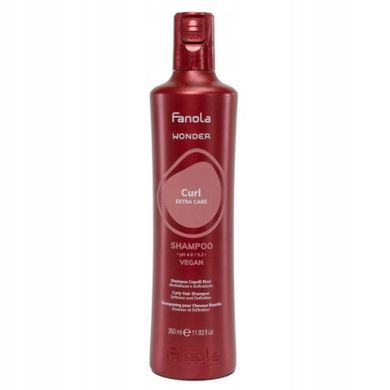 Fanola, Wonder Curl Extra Care, szampon do włosów kręconych, 350 ml