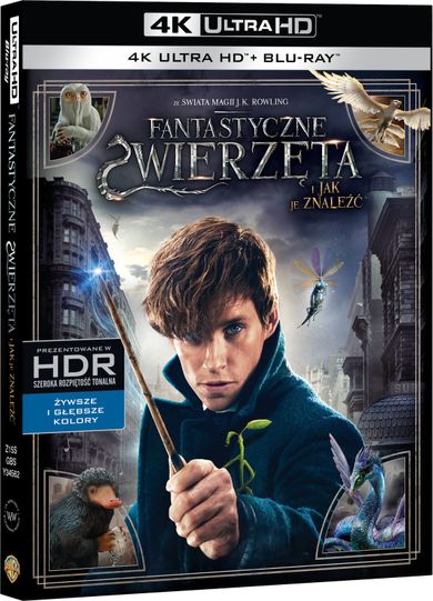Fantastyczne zwierzęta i jak je znaleźć. 4K Ultra HD. Blu-Ray