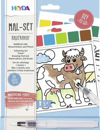 Farma. Malowanka wodna