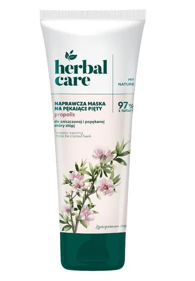 Farmona, Herbal Care, naprawcza maska na pękające pięty, propolis, 100 ml