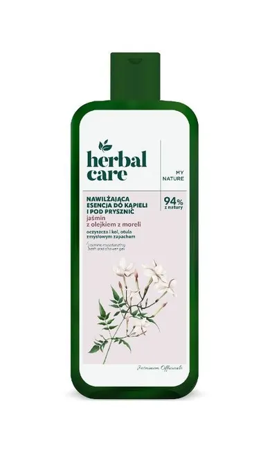 Farmona, Herbal Care, nawilżająca esencja do kąpieli i pod prysznic, jaśmin z olejkiem z moreli, 400 ml