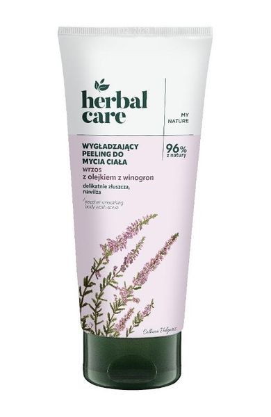 Farmona, Herbal Care, wygładzający peeling do mycia ciała, wrzos z olejkiem z winogron, 200 ml