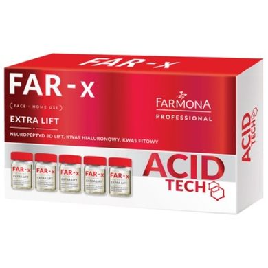 Farmona Professional, Acid Tech Far-X, ampułki liftingujące do użytku domowego, 5-5 ml