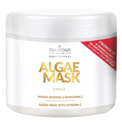 Farmona Professional, Algae Mask, maska algowa z witaminą C, 500 ml
