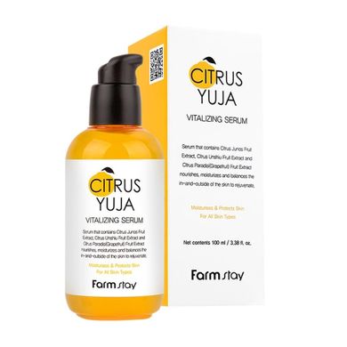 FarmStay, Citrus Yuja, rewitalizujące serum do twarzy, 100 ml