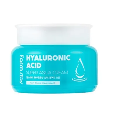 FarmStay, Hyaluronic Acid Super Aqua, nawilżający krem do twarzy, 100 ml