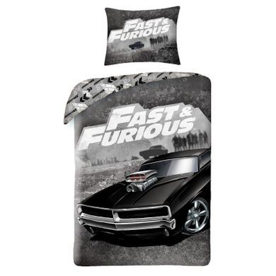 Fast & Furious, 2-częściowy komplet pościeli, 140-200 cm