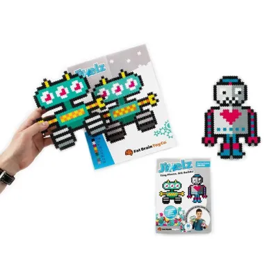 Fat Brain Toy Co, Roboty, puzzelki pixelk jixelz, 700 elementów