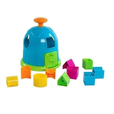 Fat Brain Toy Co, Shape Factory, Fabryka Kształtów, sorter