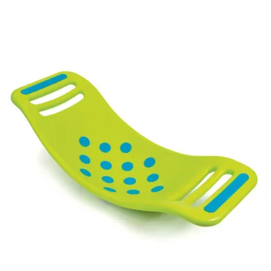 Fat Brain Toy Co, Teeter Popper, deska do balansowania, bujawka, zielona