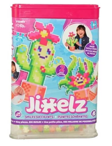 Fat Brain Toy Co, Uśmiechnięte kaktusy, puzzelki Pixelki Jixelz, 750 elementów