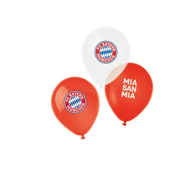 FC Bayern Monachium, balony lateksowe, 6 szt.