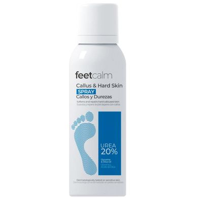 FeetCalm, spray zmiękczający do twardej skóry stóp, 20% mocznik, 75 ml