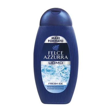 Felce Azzurra, Men Fresh Ice, szampon i żel pod prysznic 2w1, 400 ml